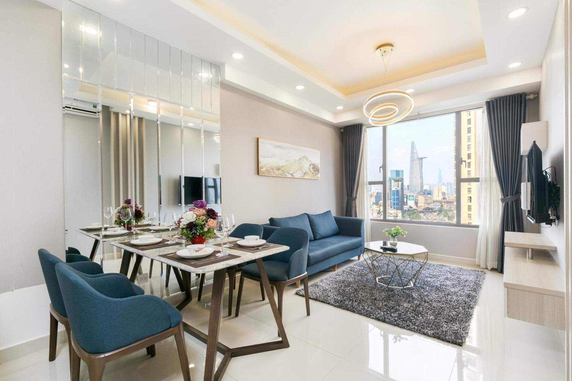 Yo'S Homes Rivergate Apartment Infinity Pool Near District 1 Ho Chi Minh City Exterior photo